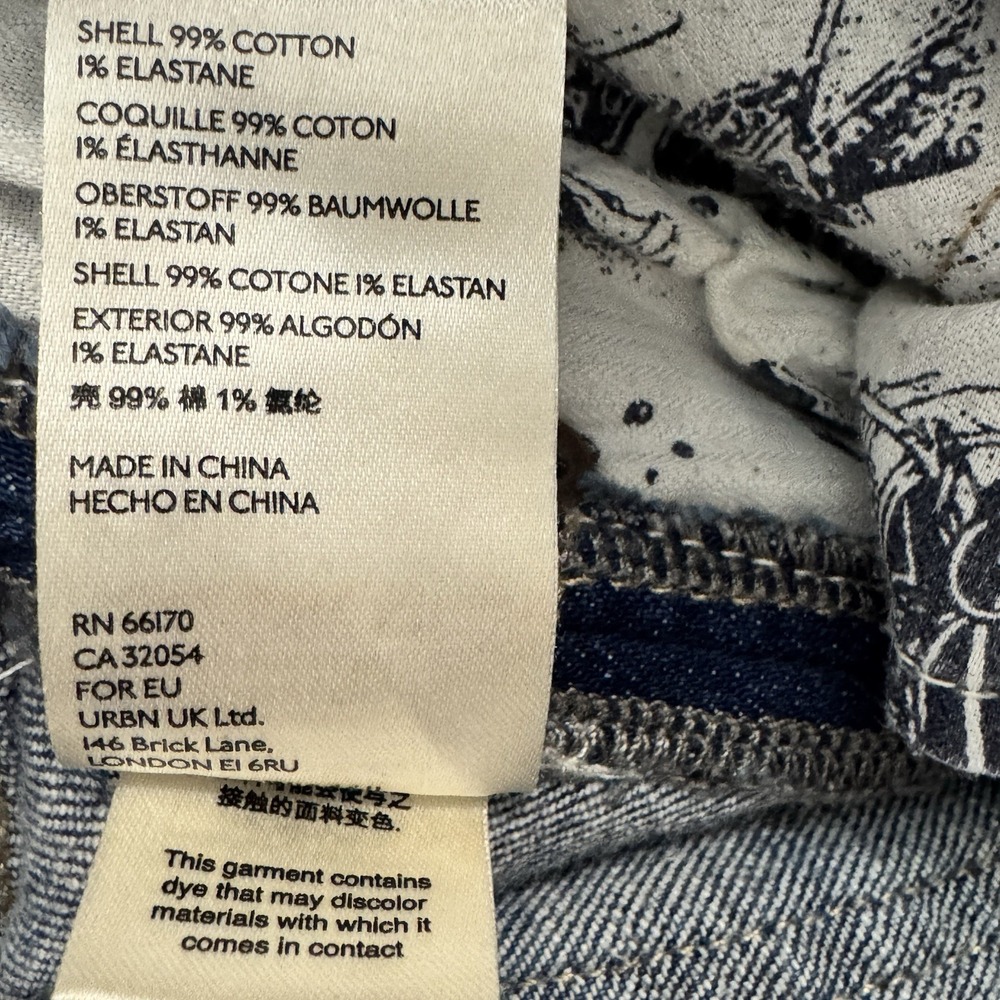 Pilcro And The Letterpress Anthro Slim Boyfriend Jeans Distressed Side Stripe 25 - Picture 8 of 8